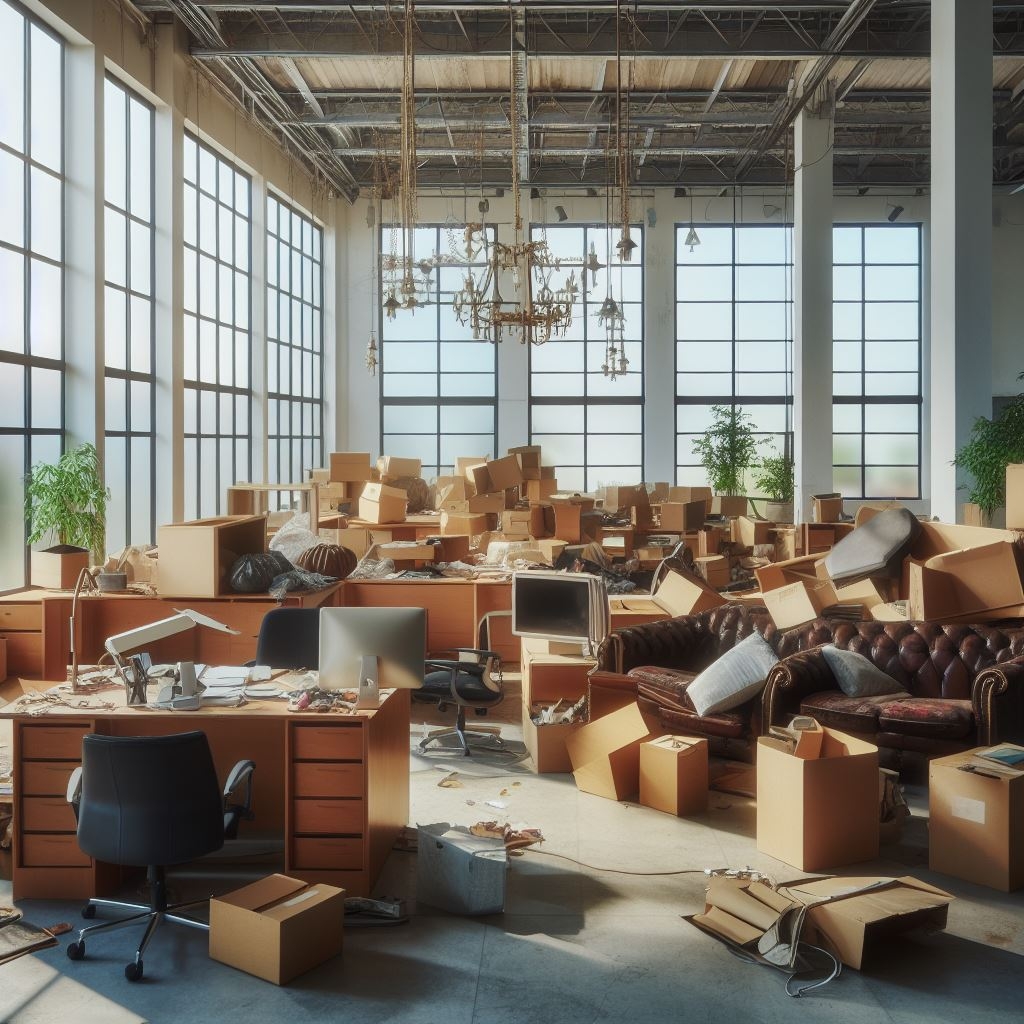 Vaciado de oficinas y despachos en Olost