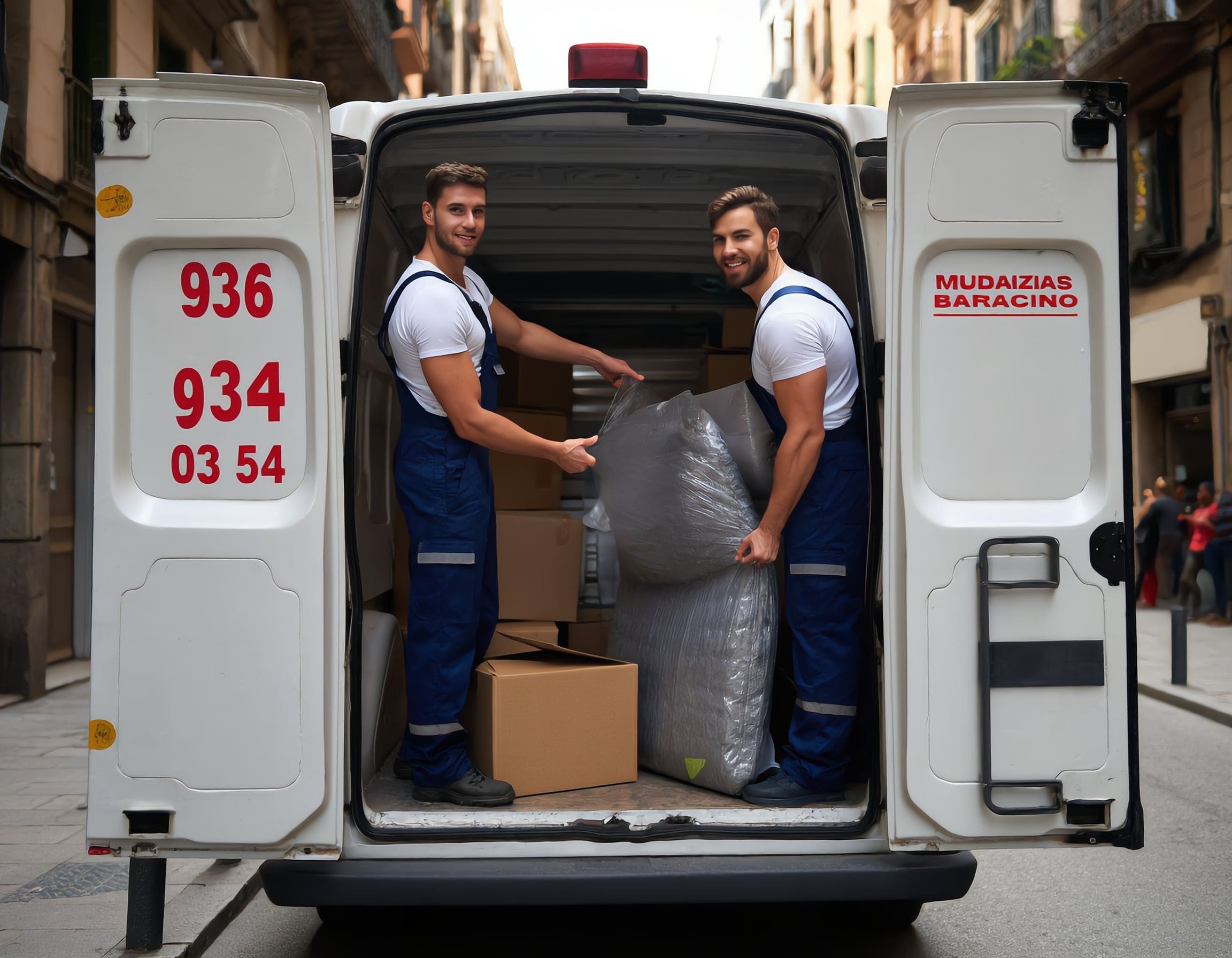 Mudanzas eficientes en Barcelona 