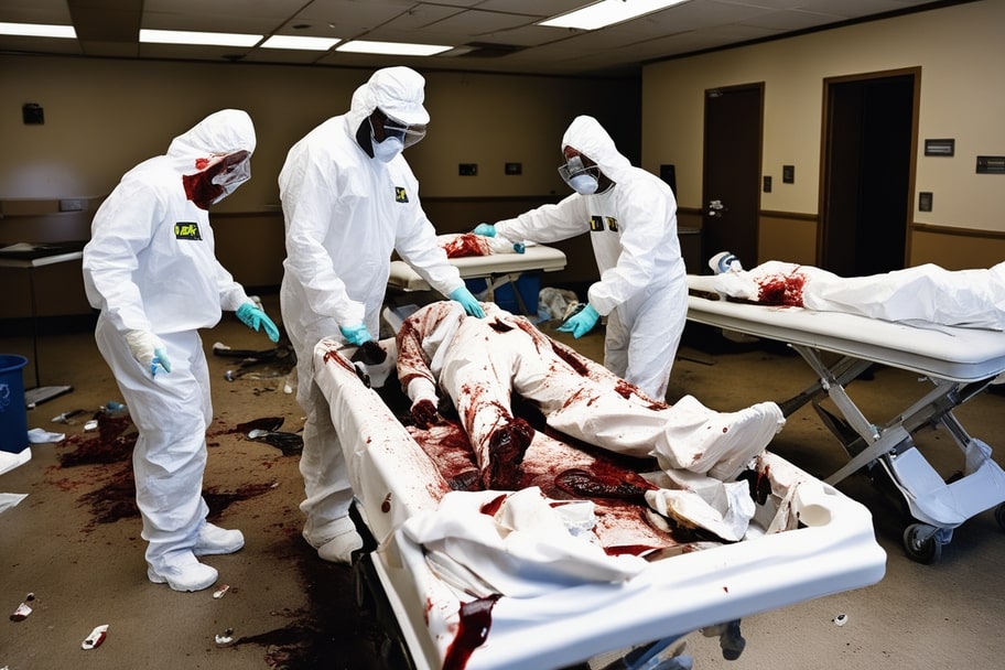 Limpieza profesional en homicidios