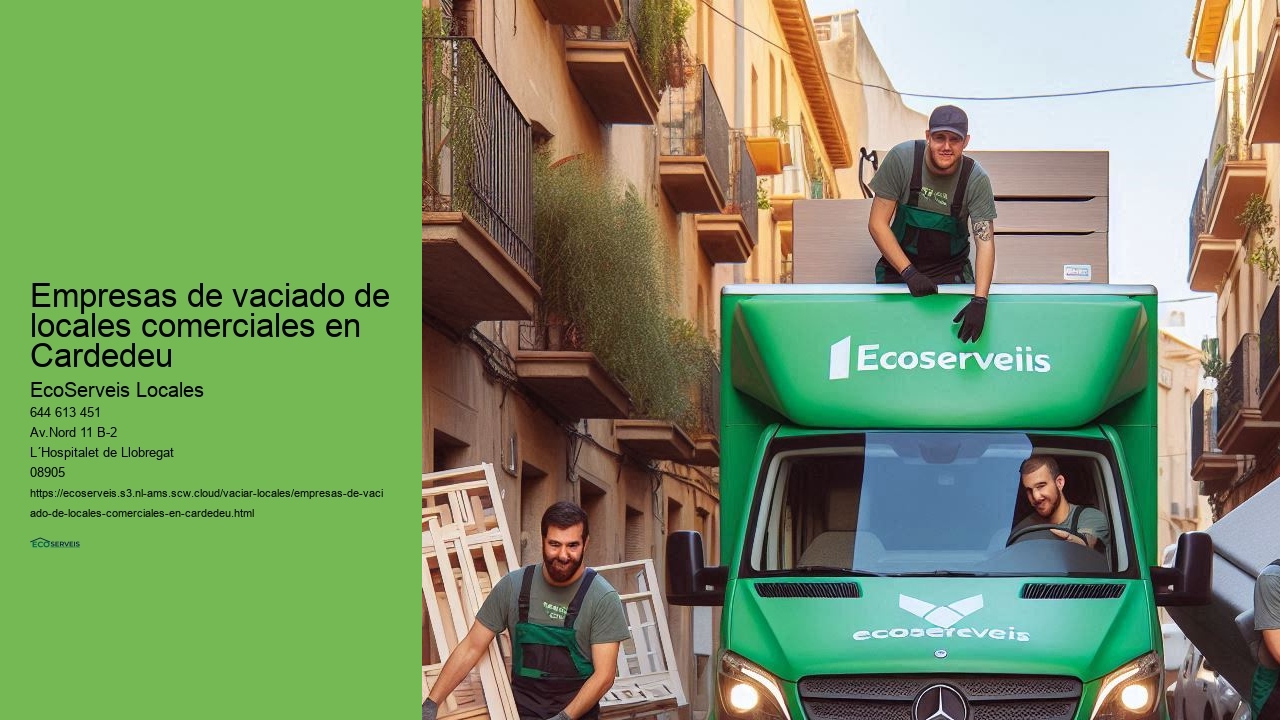 Evaluación y planificación en el vaciado de locales comerciales