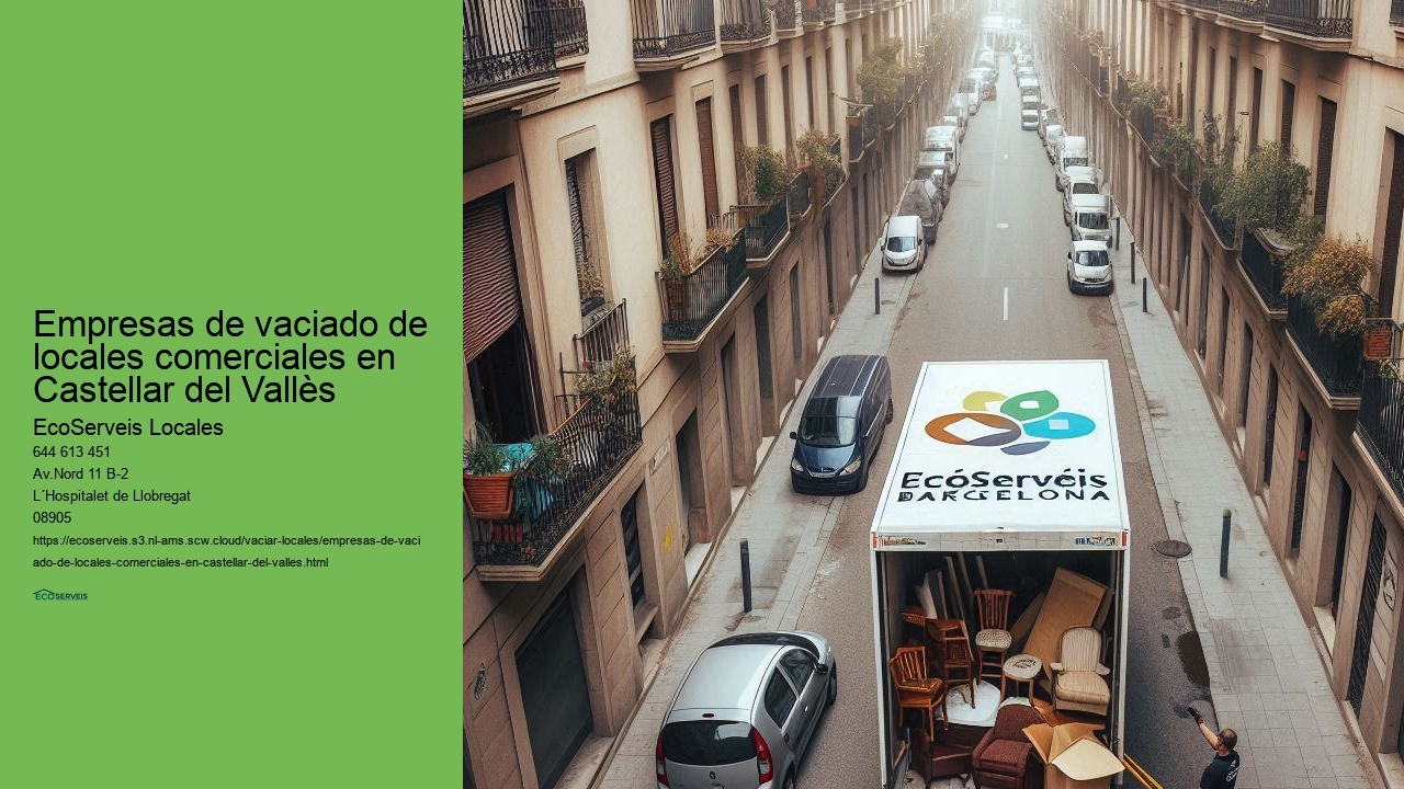 EcoServeis Castellar del Vallès: servicios adaptados a su negocio