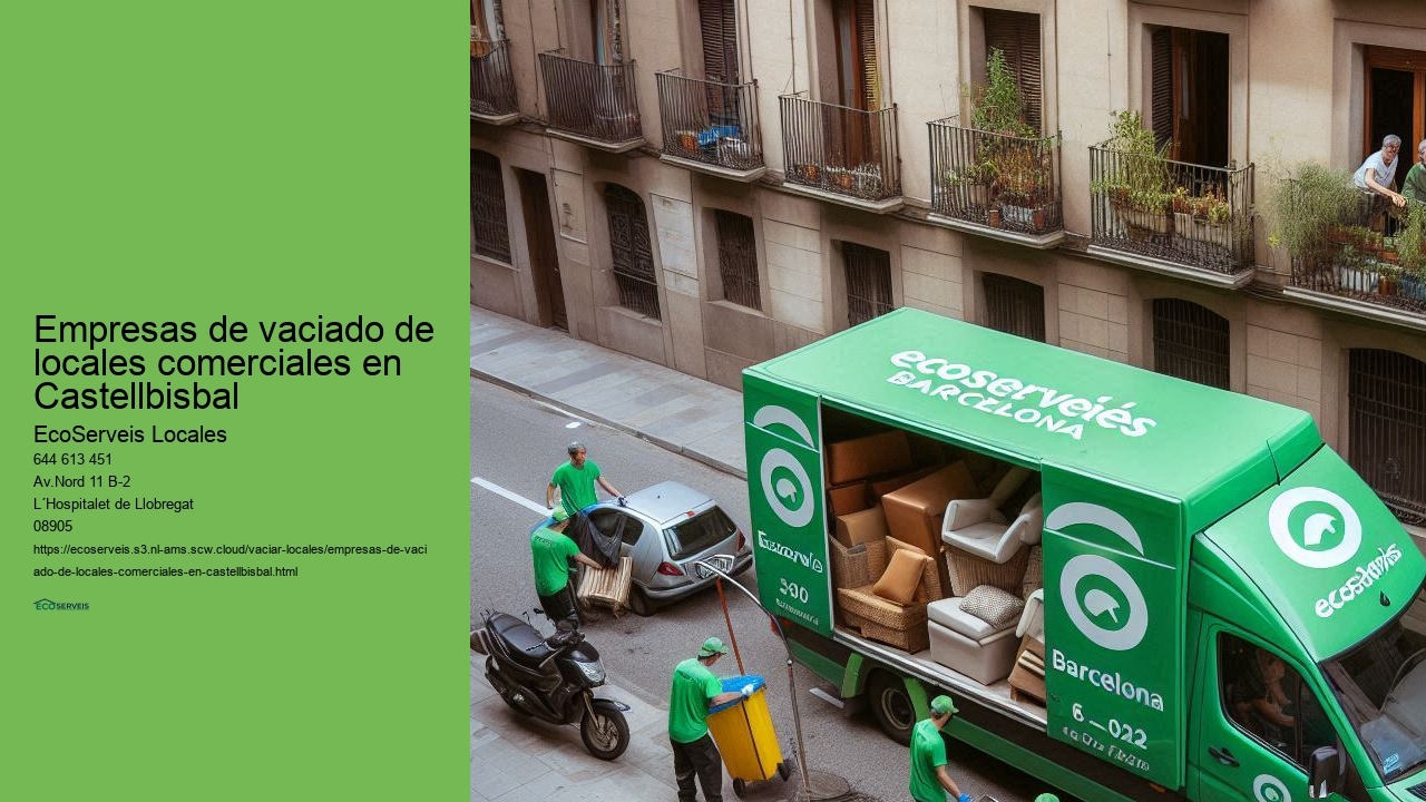 Servicio integral de centros comerciales y locales en Castellbisbal