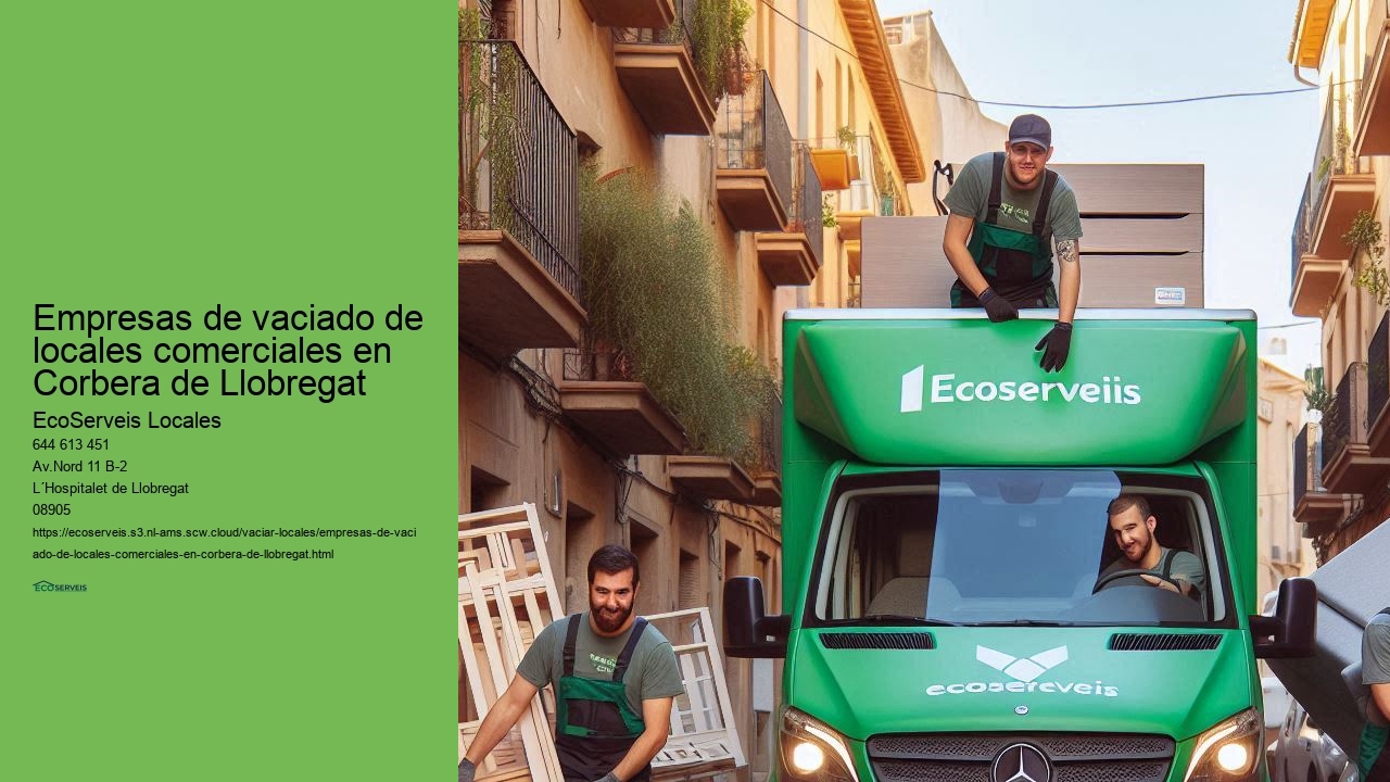 Servicio para venta y renovación de locales comerciales en Corbera de Llobregat