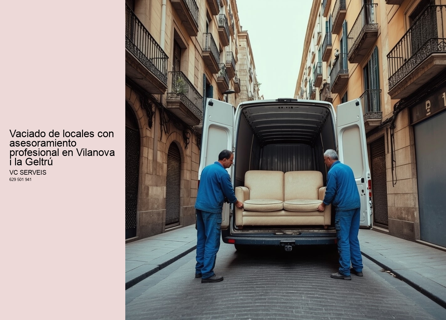 Vaciado de locales con asesoramiento profesional en Vilanova i la Geltrú