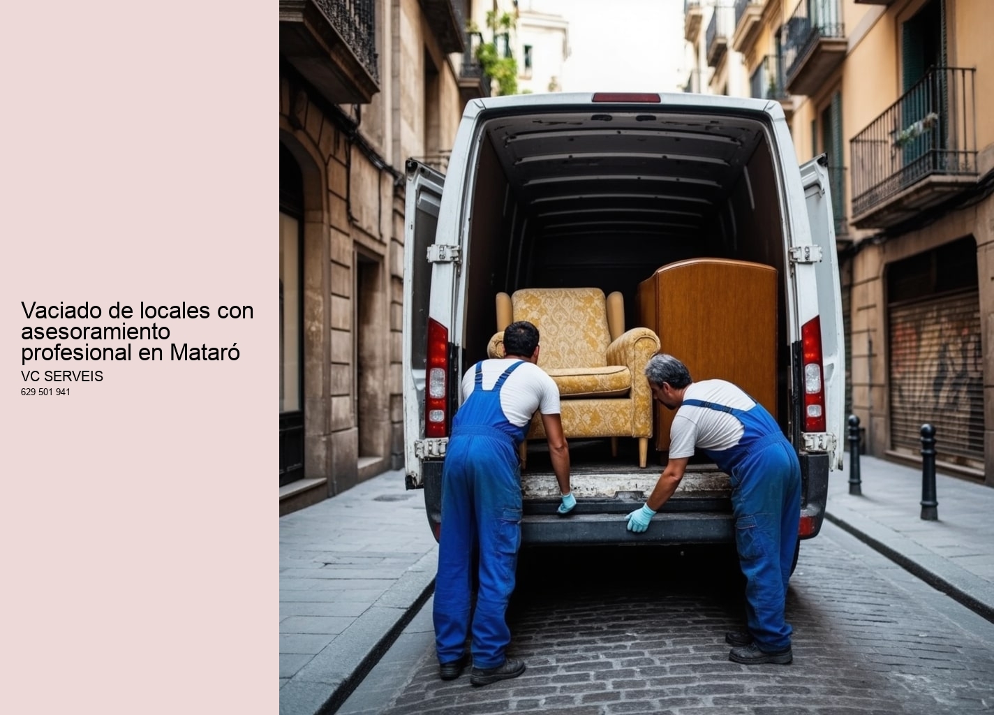 Vaciado de locales con asesoramiento profesional en Mataró
