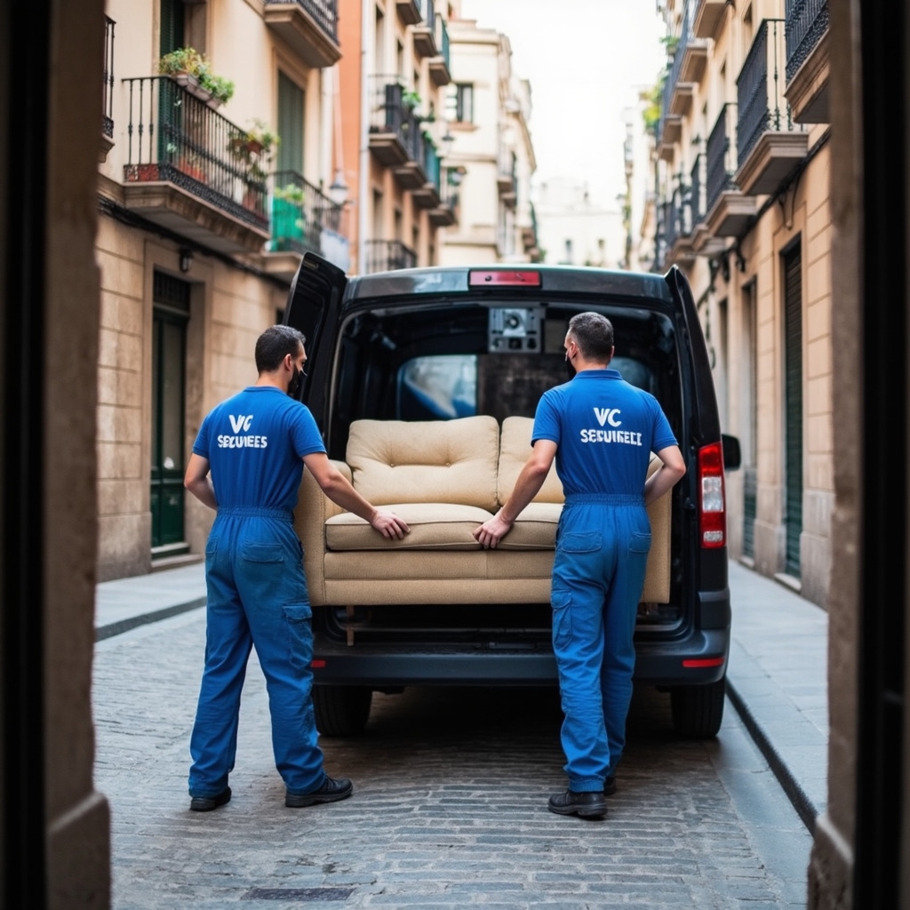 Vaciar pisos en l'Aldea