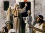 Veglia di Pasqua; le due met&agrave; del passar oltre perenne