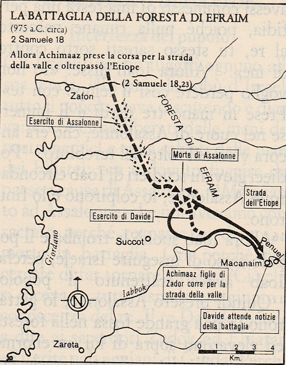 La battaglia della foresta di Efraim