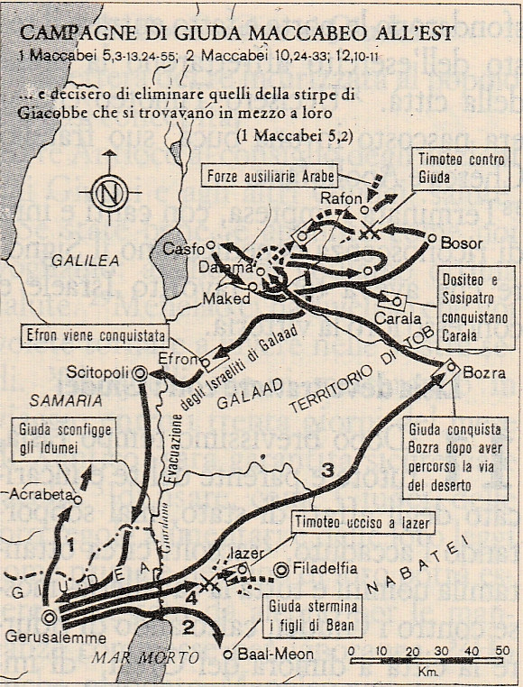Campagne di Giuda Maccabeo all'Est