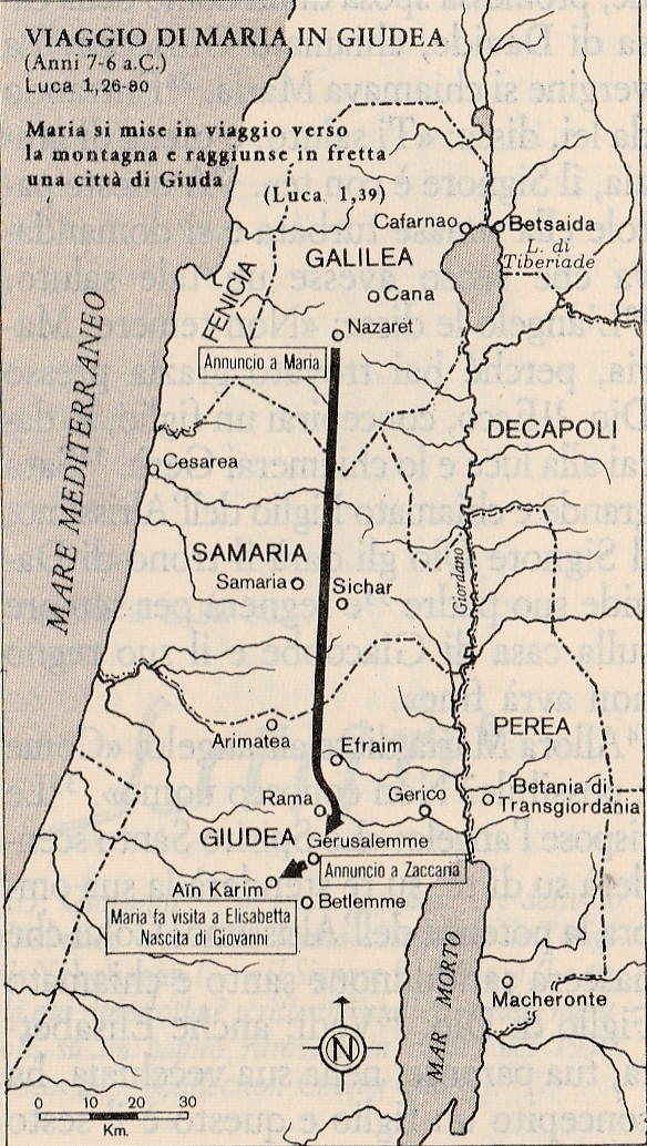 Viaggio di Maria in Giudea