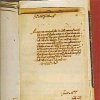 Lettera autografa di Galileo Galilei