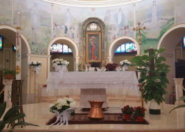 Primo giorno del Triduo alla Madonna di Pietraquaria