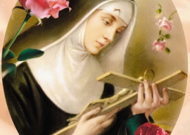Primo giorno del Triduo a Santa Rita da Cascia con riferimenti alle Opere di Maria Valtorta.