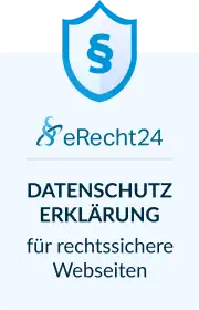 eRecht24 Siegel: Datenschutzerklärung