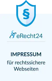 eRecht24 Siegel: Impressum