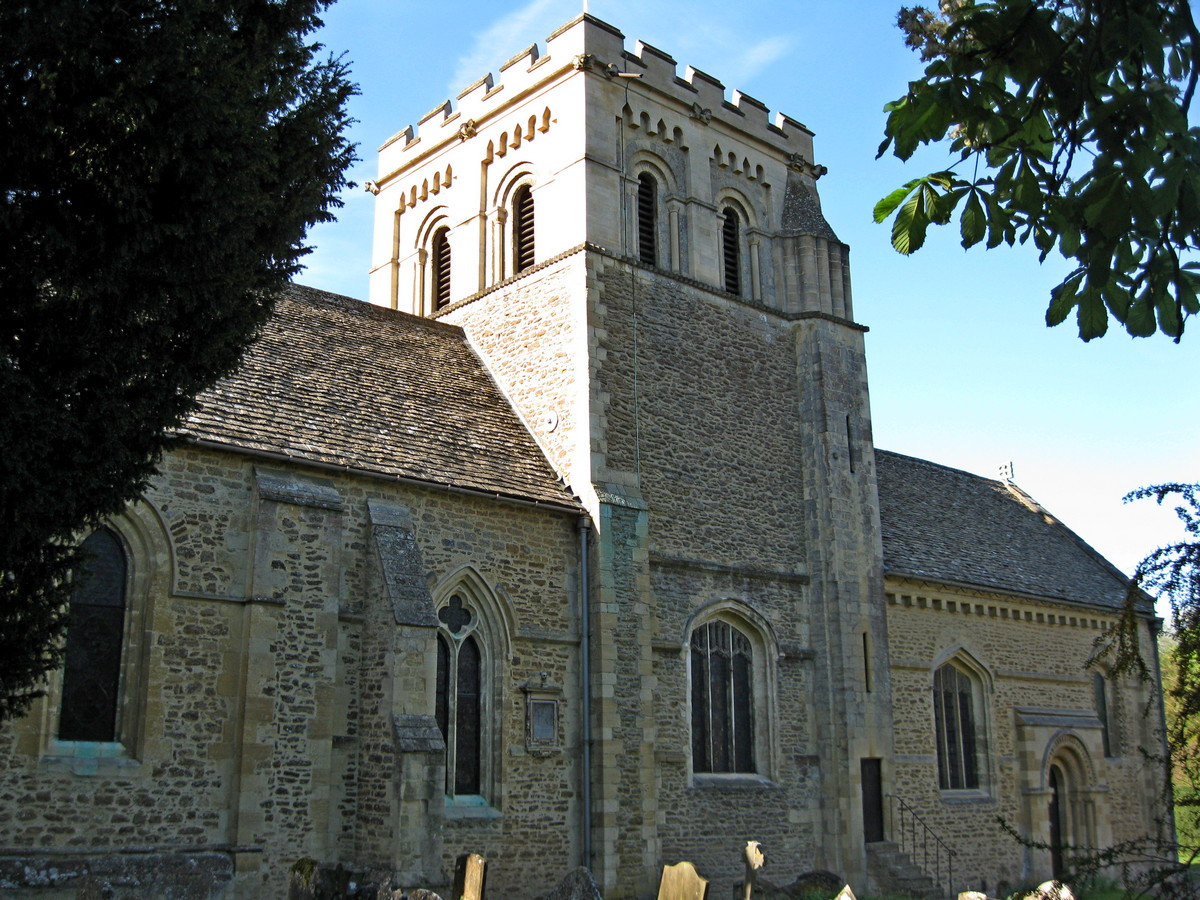 Iffley Parish Church. Van Oxford naar Cheltenham