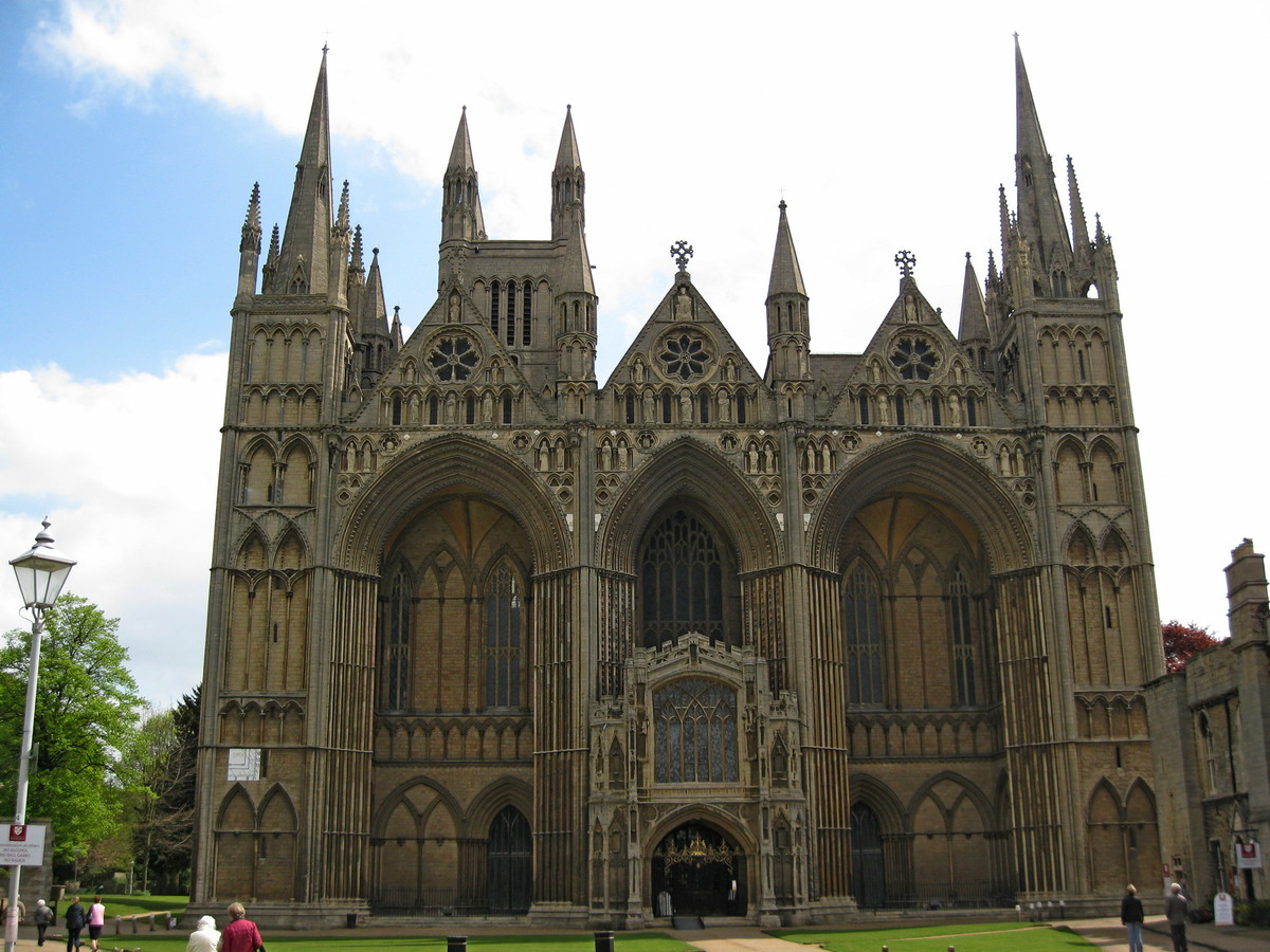 Peterborough Cathedral, façade