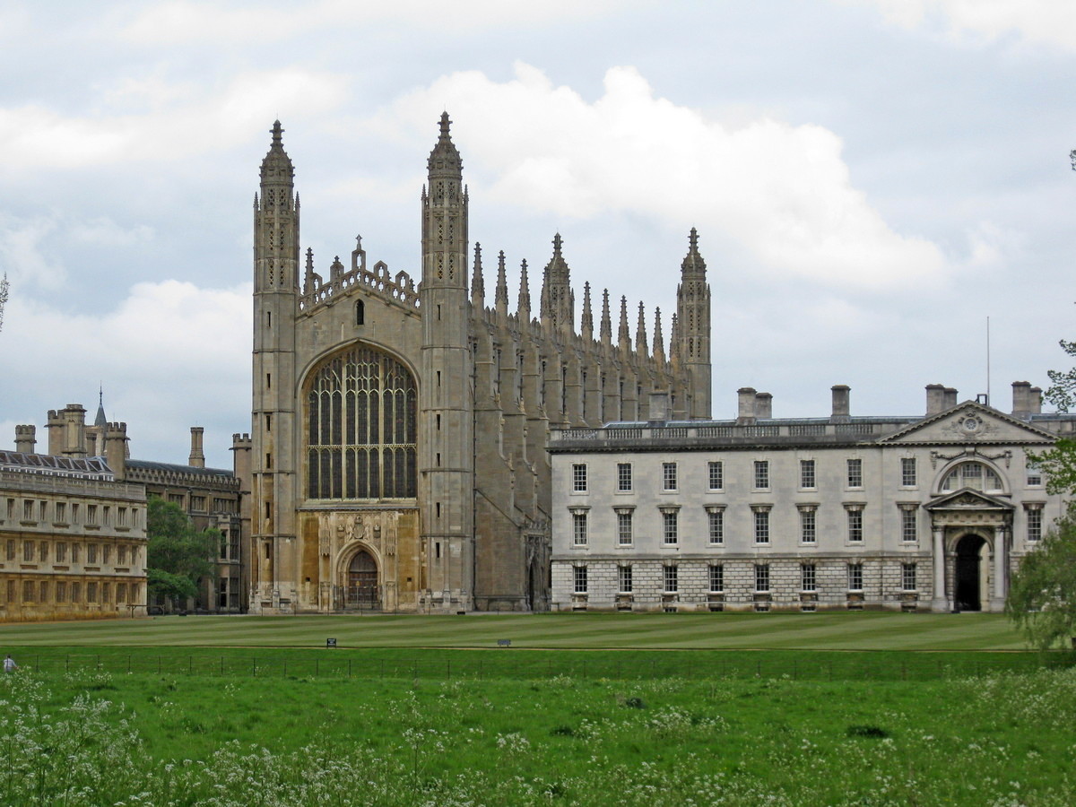 Cambridge, King's College Chapel. Van Blaby naar Ashford