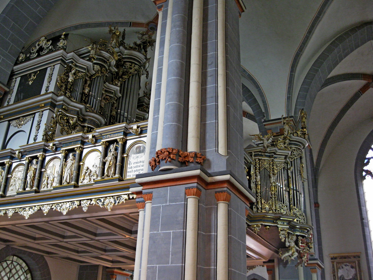 Braunschweig, Martinikirche, orgel. Van Brauschweig naar Kleinmachnov