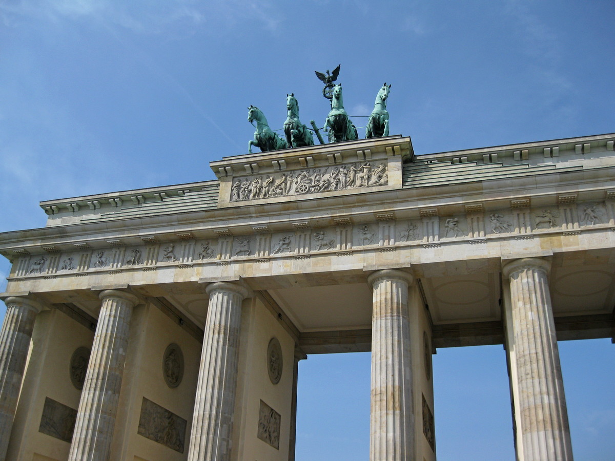Berlijn, Quadriga op de Brandenburger Tor