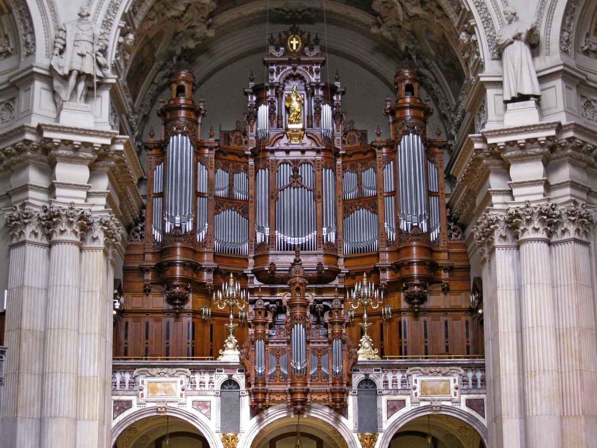 Berlijn, Dom, orgel van Sauer