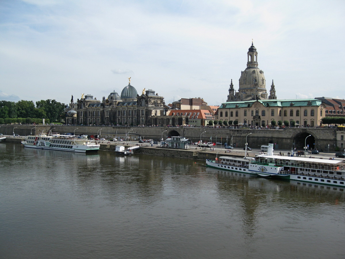 Dresden, Altstadt aan de Elbe