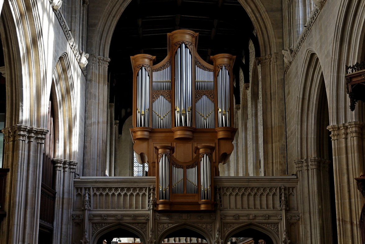 Oxford University Church of St. Mary the Virgin, orgel van Metzler