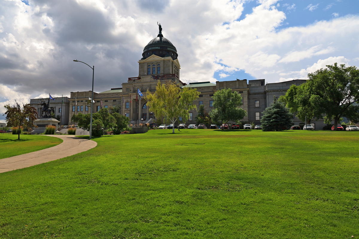 Helena, State Capitol van Montana