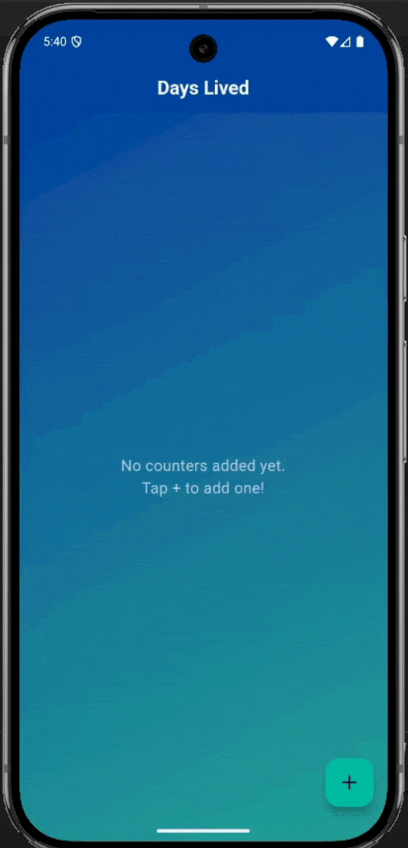 DaysLived Project
