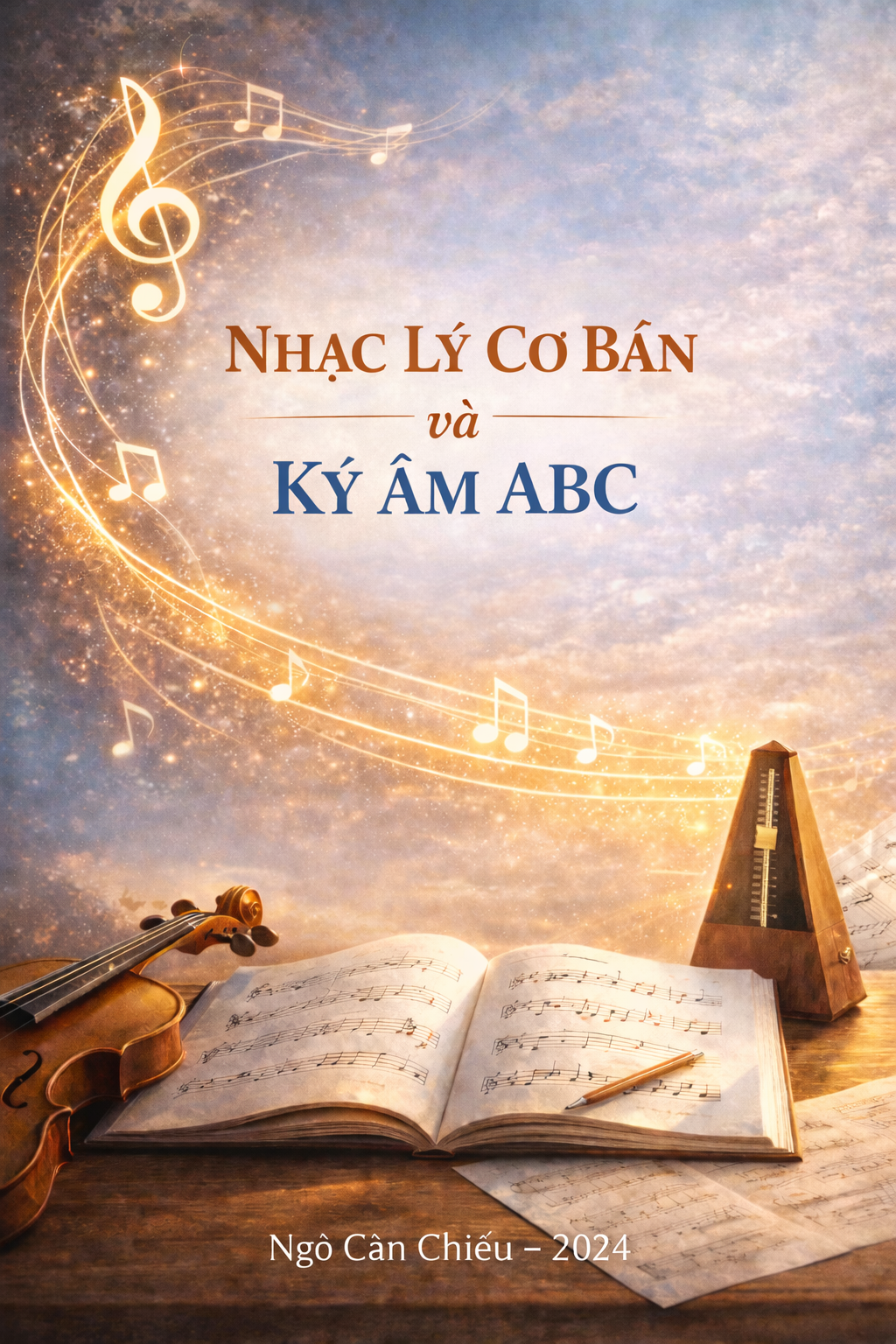 Bìa sách Nhạc Lý Cơ Bản và Ký Âm ABC