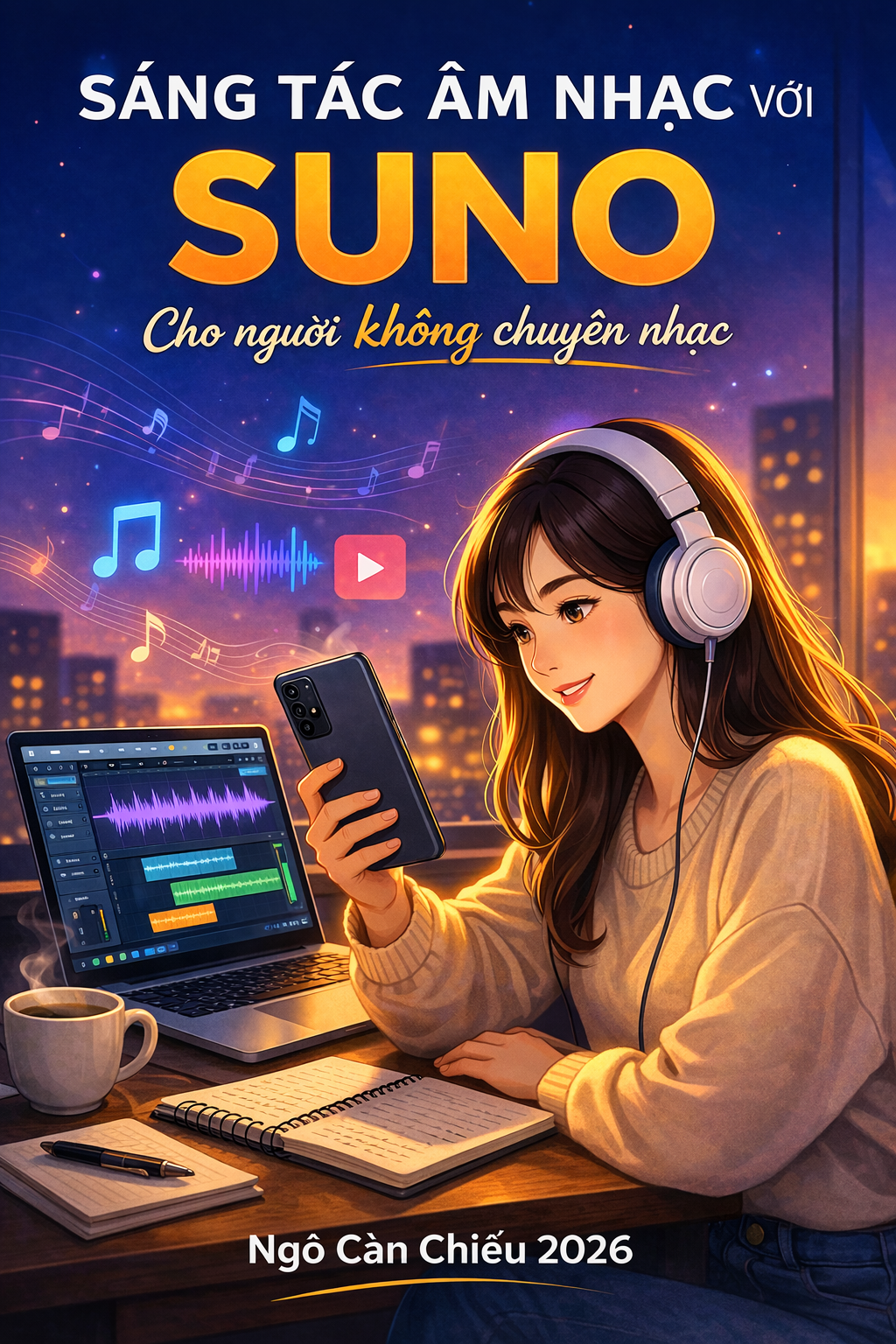 Bìa sách sang_tac_am_nhac_voi_suno