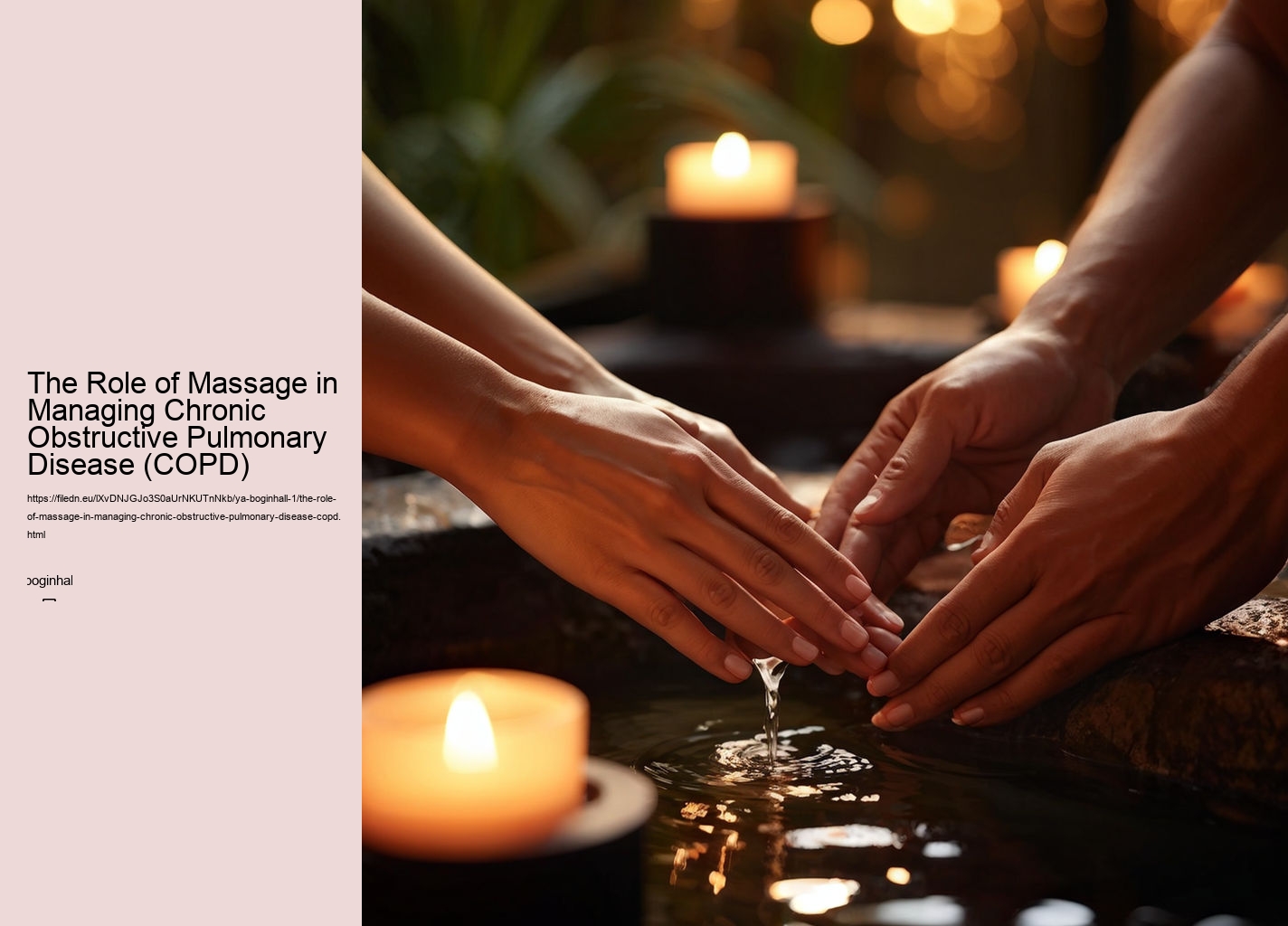 The Role of Massage in Managing Chronic Obstructive Pulmonary Disease (COPD)