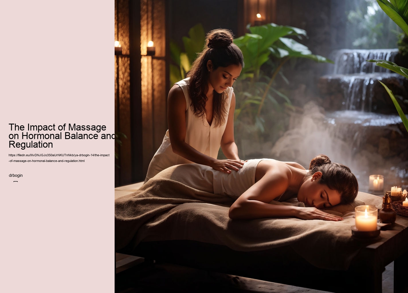 The Impact of Massage on Hormonal Balance and Regulation