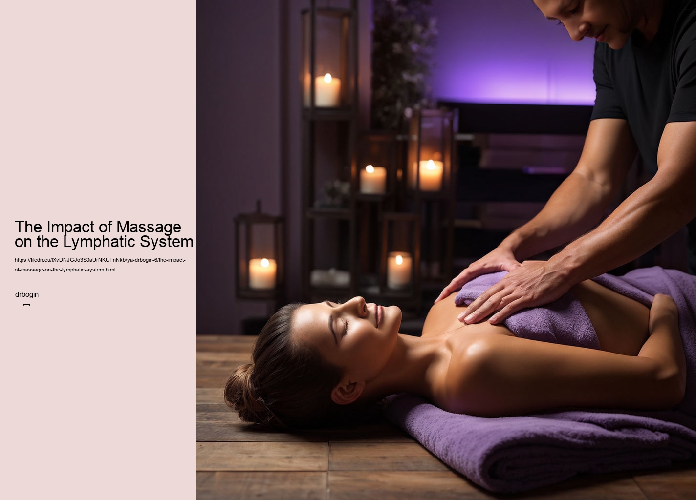 The Impact of Massage on the Lymphatic System