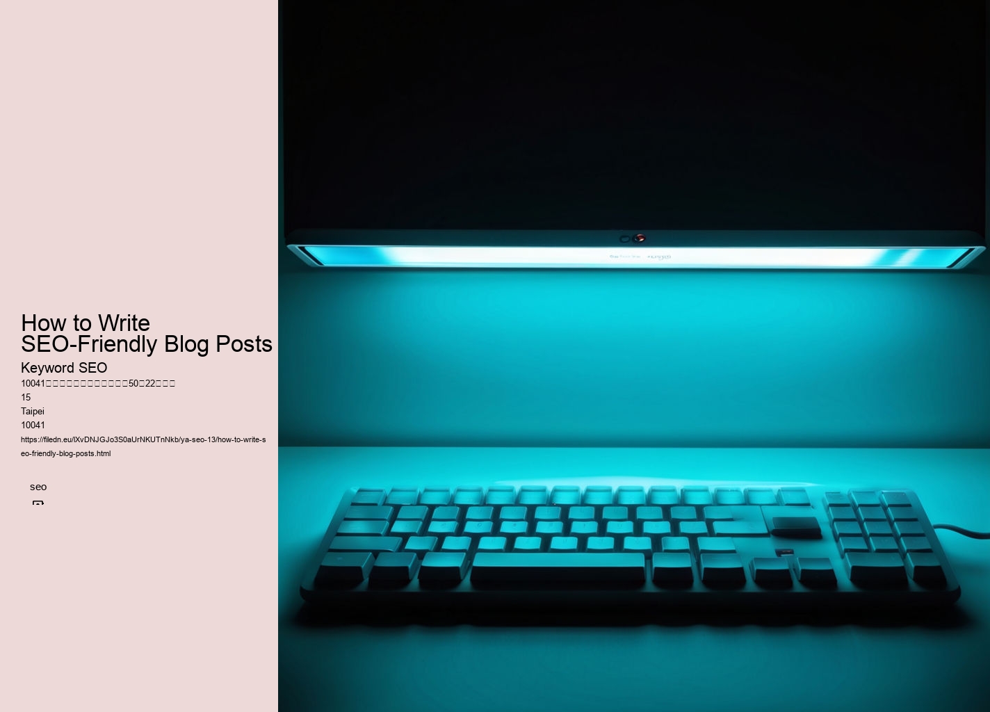 How to Write SEO-Friendly Blog Posts