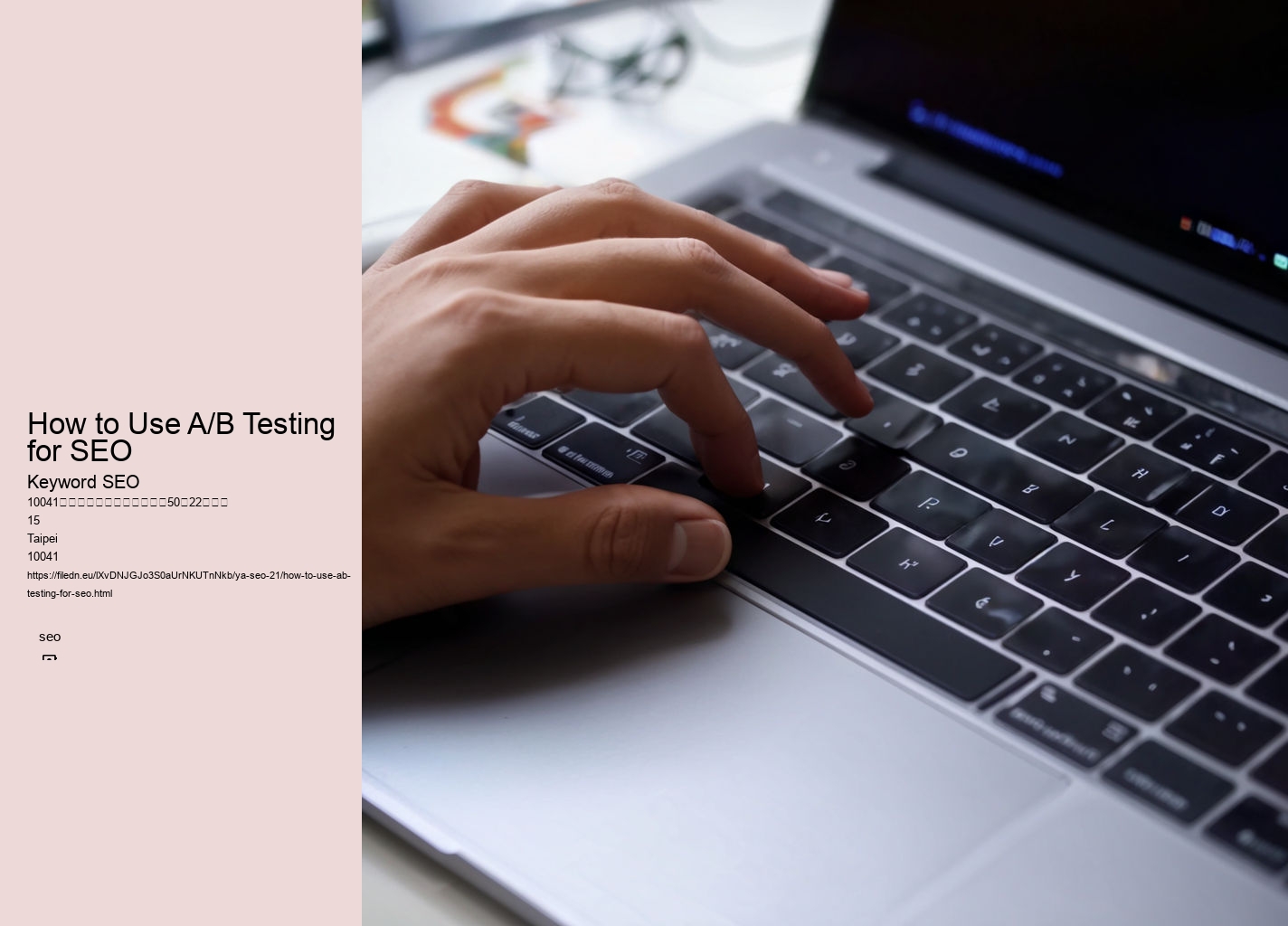 How to Use A/B Testing for SEO