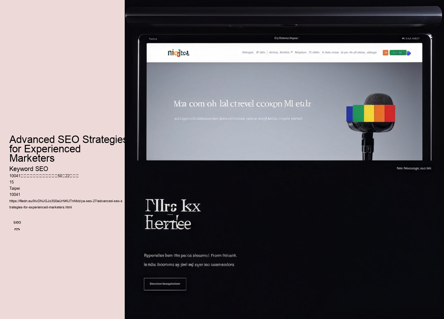Advanced SEO Strategies for Experienced Marketers