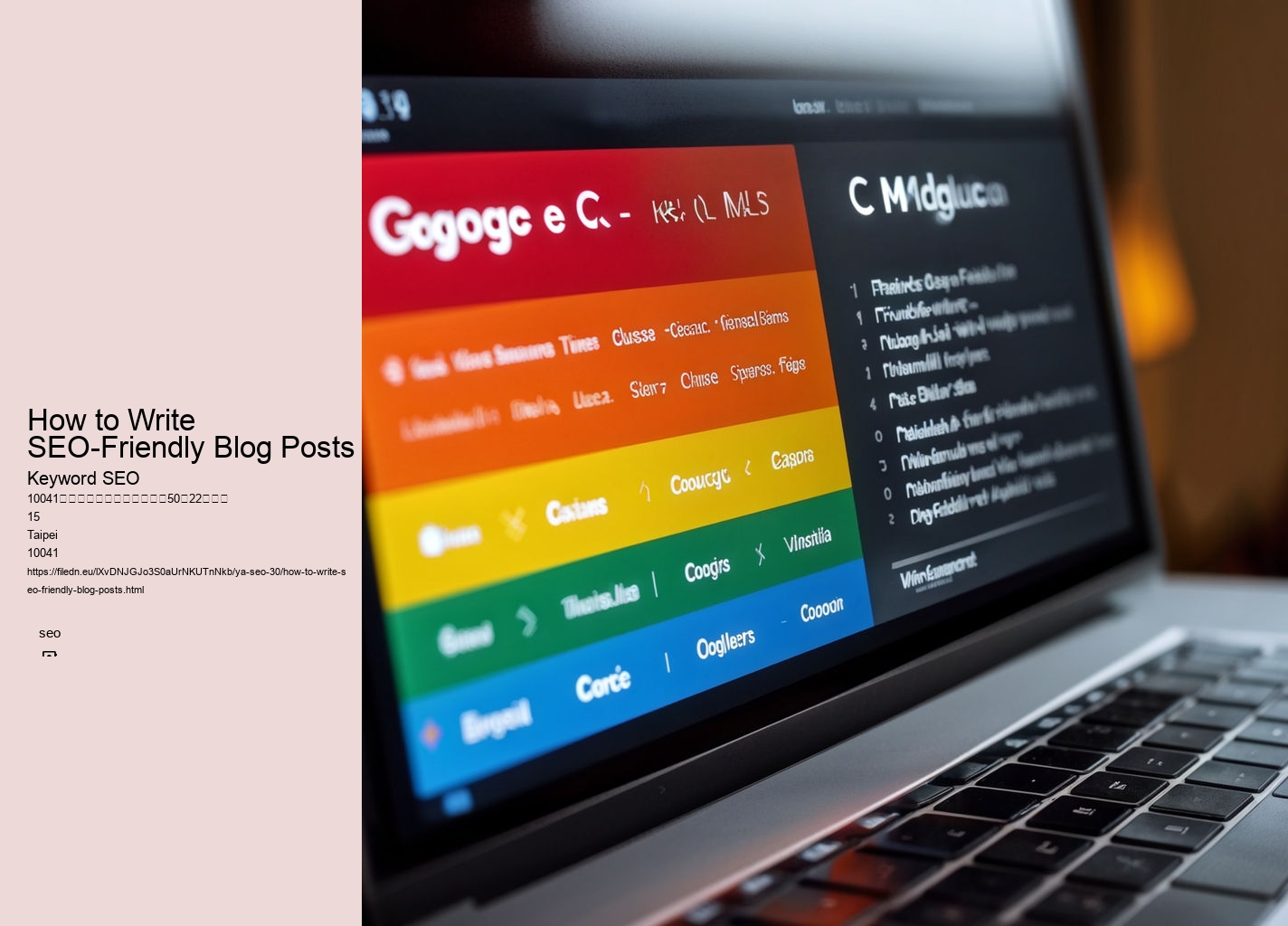 How to Write SEO-Friendly Blog Posts