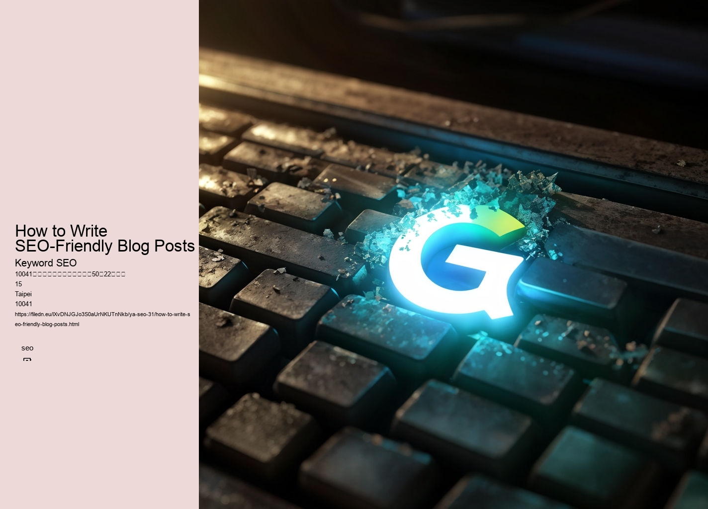 How to Write SEO-Friendly Blog Posts