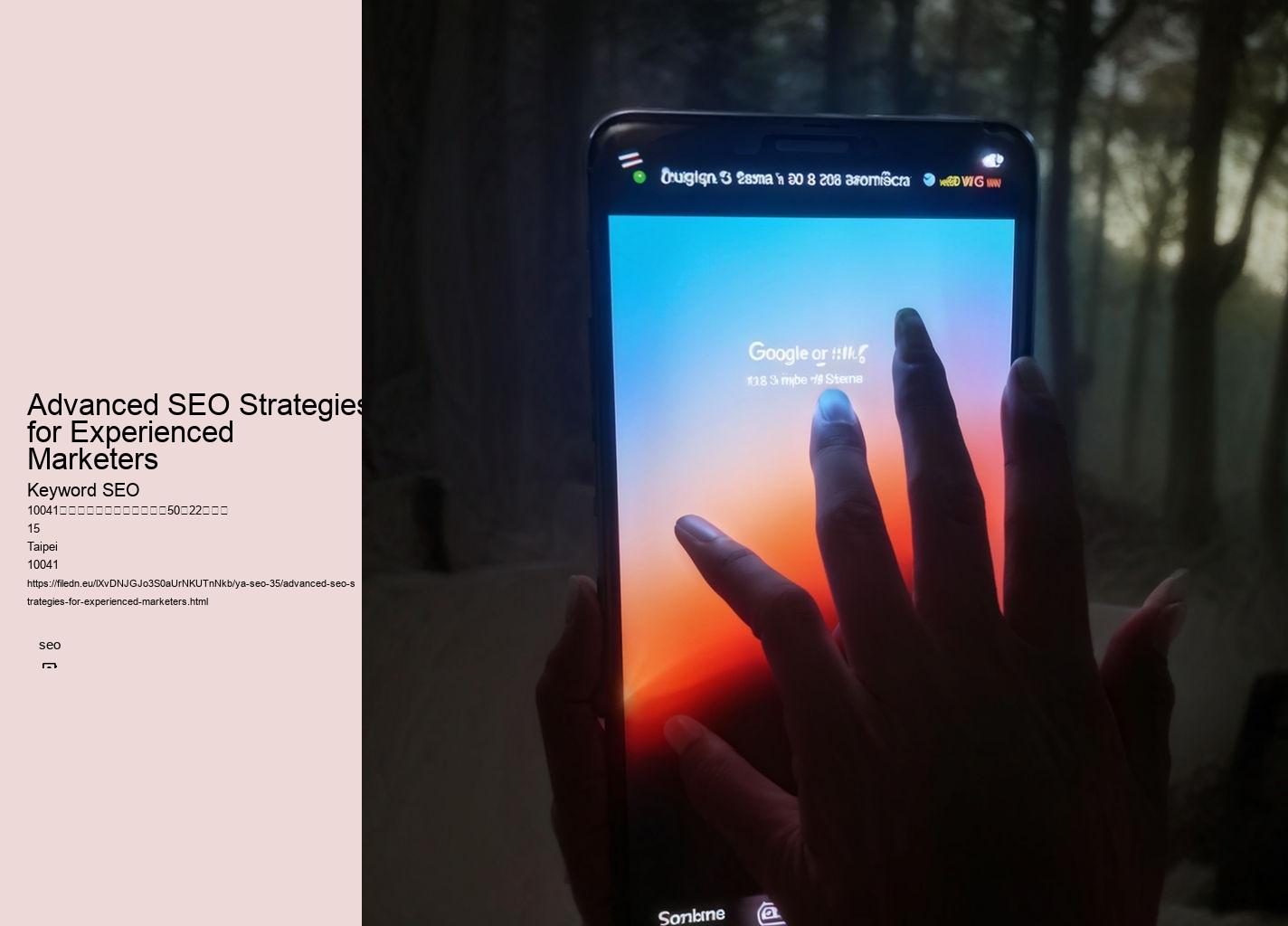 Advanced SEO Strategies for Experienced Marketers