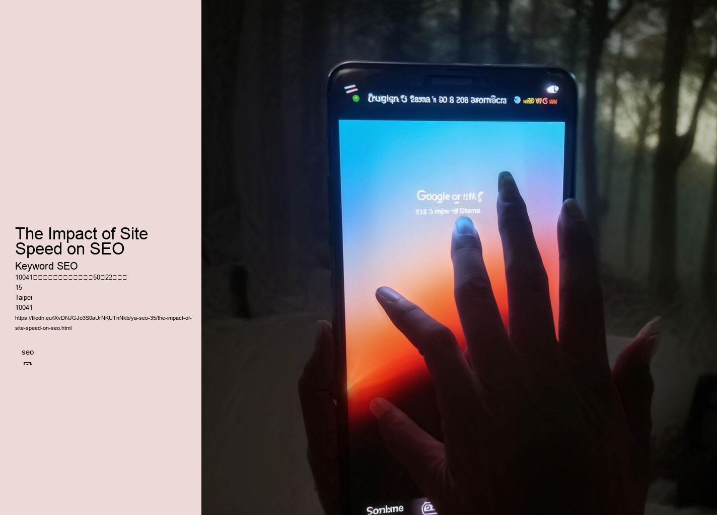 The Impact of Site Speed on SEO