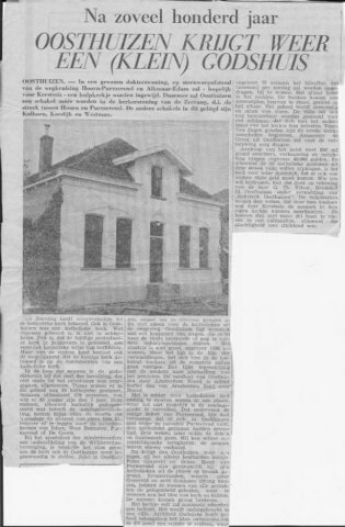 oosthuizenkrijgtweereengodshuis1959krantenbericht.jpg