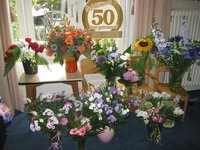 07 Henk en Ria 50 jaar getrouwd: de bloemen