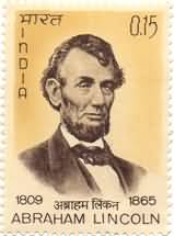 Abraham Lincoln 15 Paise