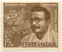 Nandalal Bose 15 Paise