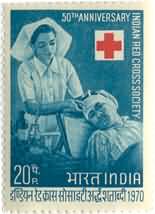Indian Red Cross 20 Paise