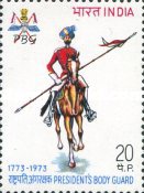President Bodyguard 200th Anniversary 20 Paise