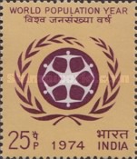 World Population Year 25 Paise