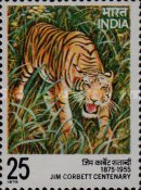 Jim Corbett Birth Centenary 25 Paise