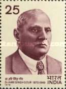 Dr Hari Singh Gour Commemoration 25 Paise